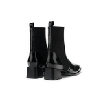 SATURDAY MODE Stretch & Sock Boots Women"s Black