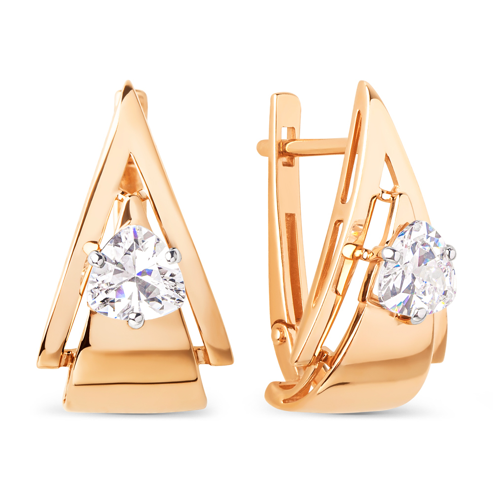 Серьги из золота 585 пробы