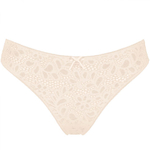 Кружевные трусики-бразилиана Amy (Размер: L) (Цвет: белый)