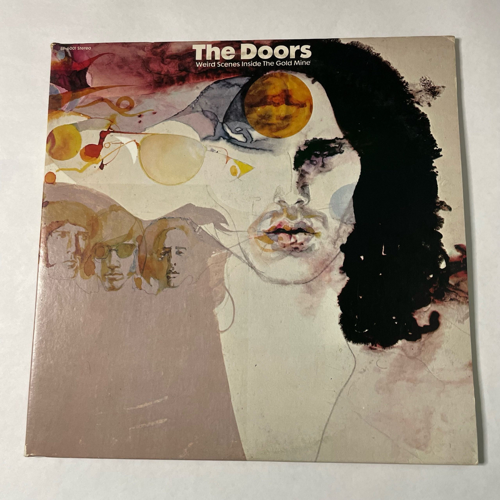 Винтажная виниловая пластинка LP The Doors Weird Scenes Inside The Gold Mine (США 1972) Riders On The Storm