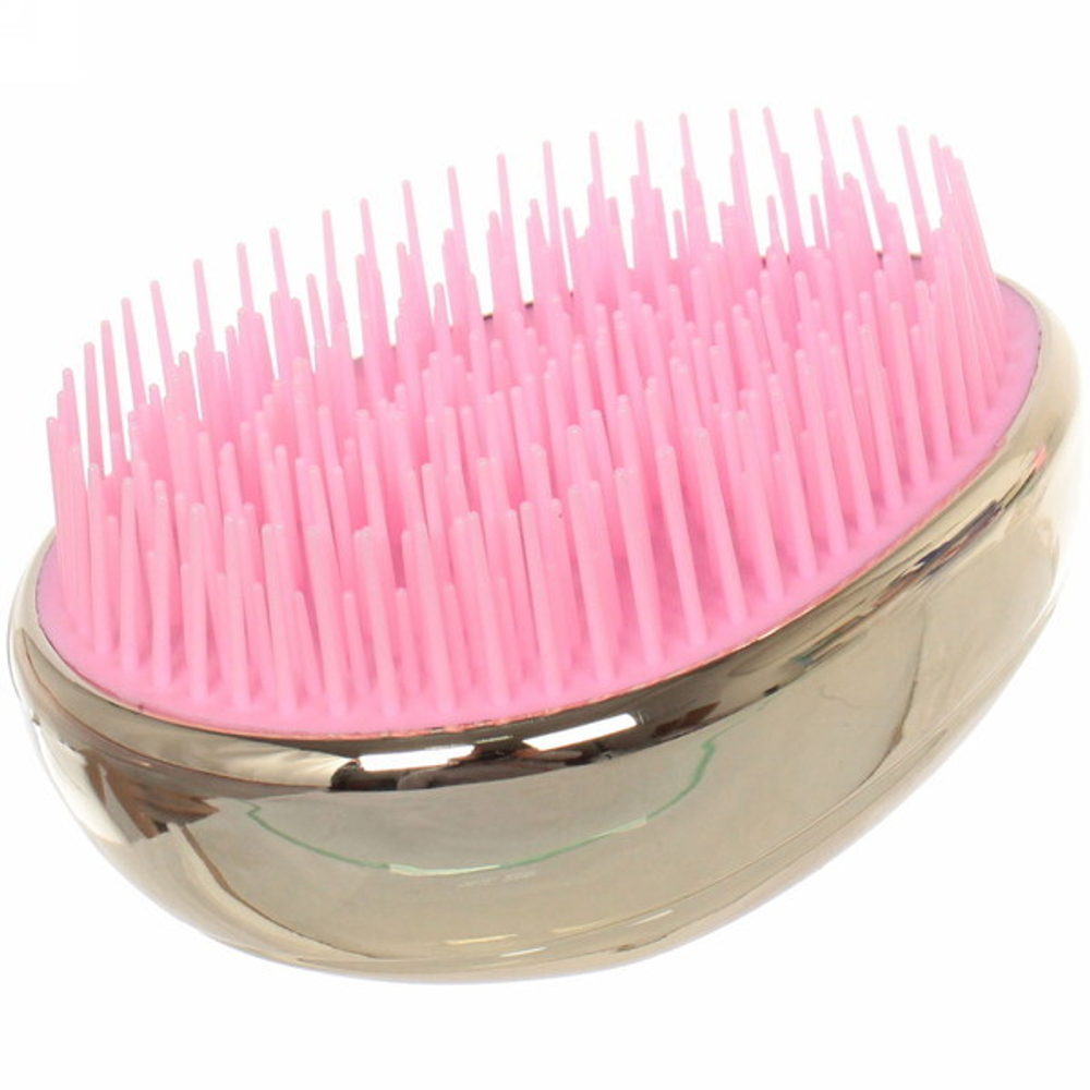 Расческа массажная компактная «Beauty Room», цвет золото в коробке, 8*6,5см