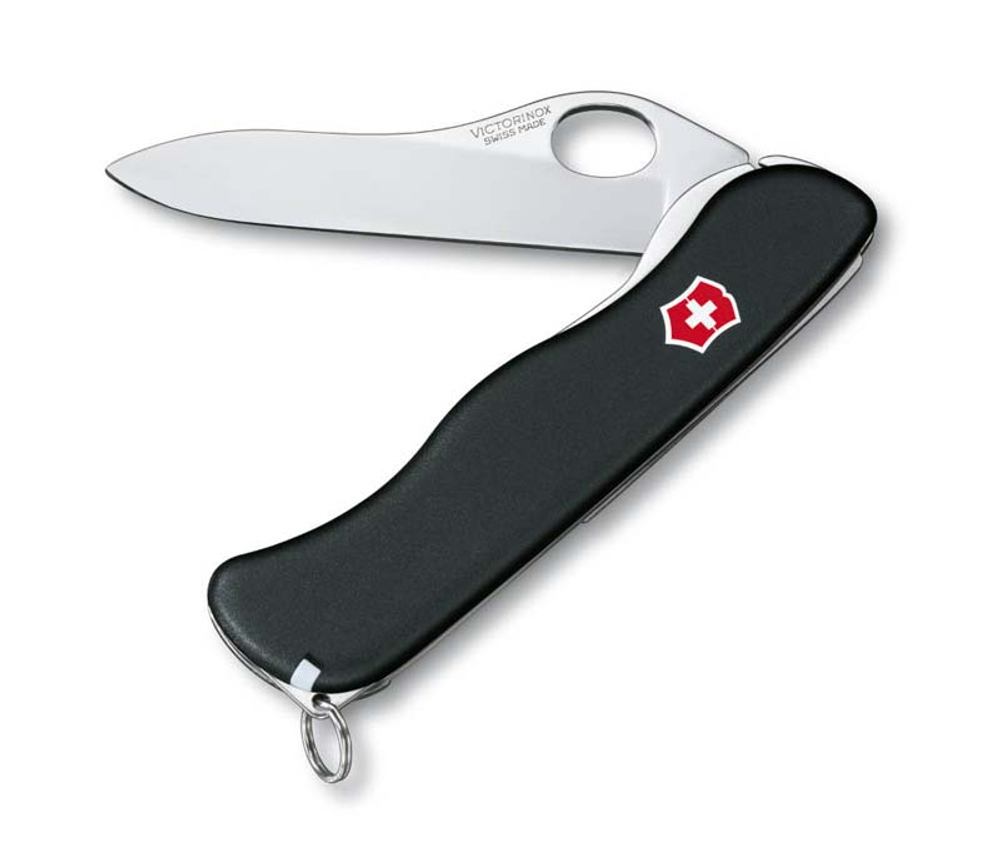 Нож Victorinox Sentinel Clip One Hand black 0.8416.M3 (111 мм)