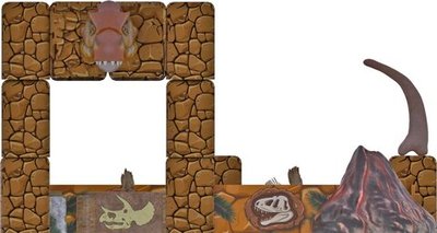 Раскопки динозавров - комплекс песочниц