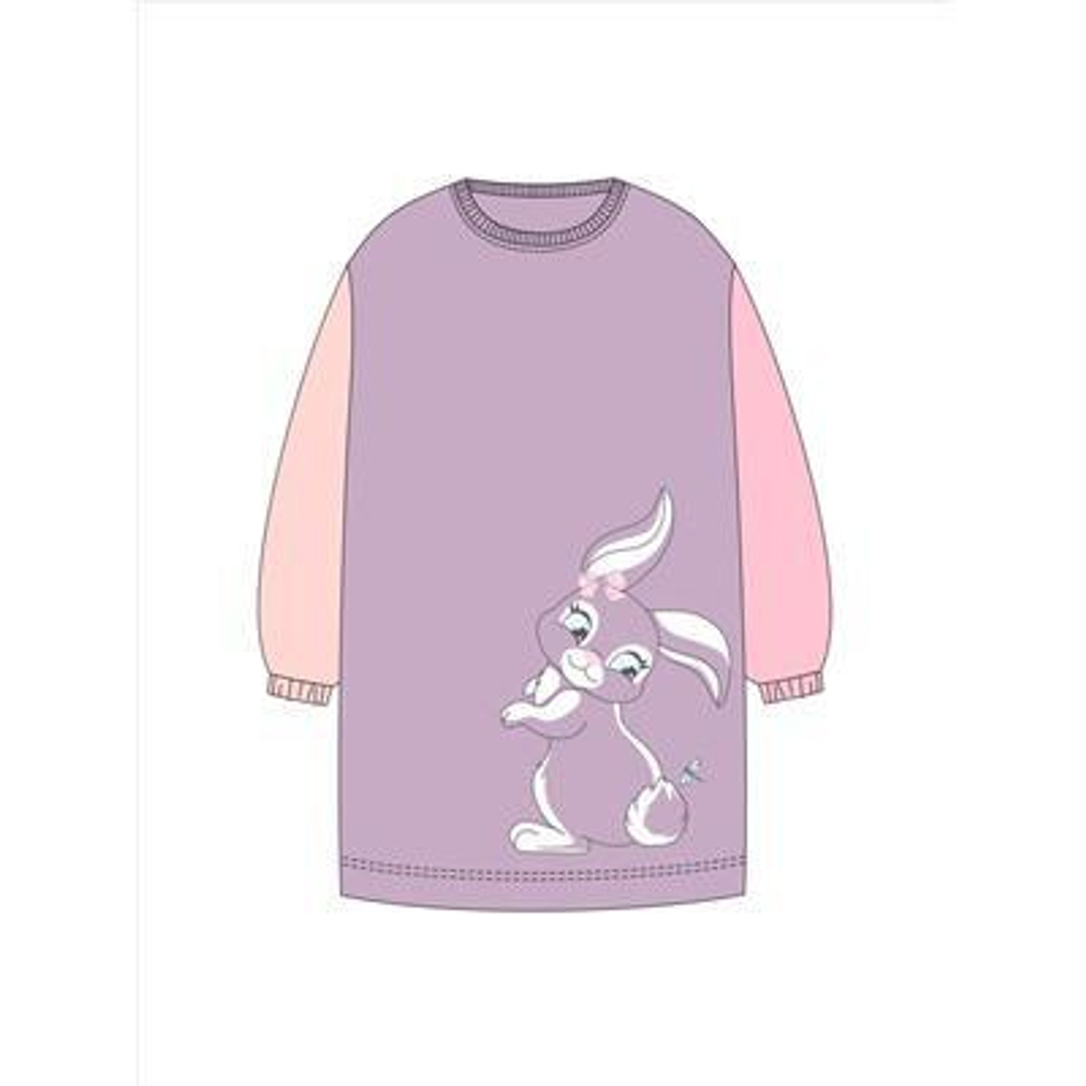 Платье "Садик-1" ПЛ-728/1 р.134, Сиреневый (Ивашка)