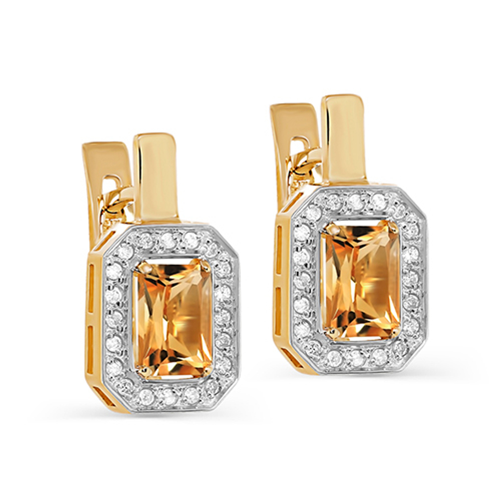 Серьги из золота 585 пробы