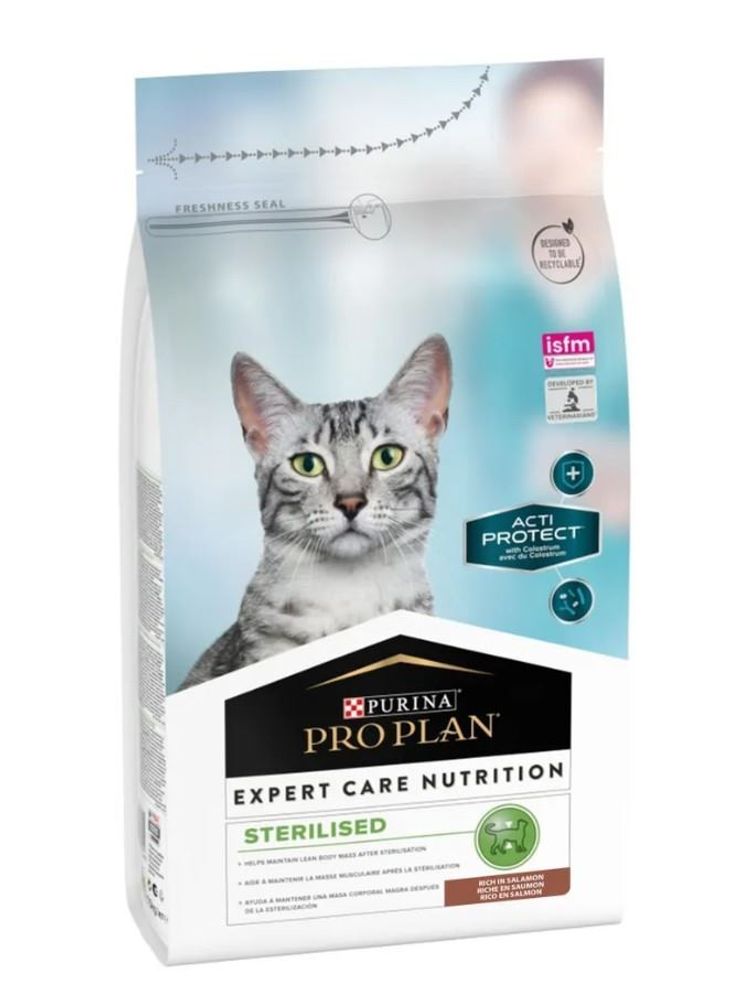 PRO PLAN ActiProtect 1,5кг корм для стерил. кошек с ЛОСОСЕМ