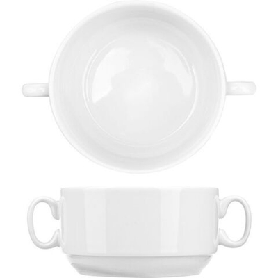 Чашка бульонная;фарфор;300мл;D=105,H=57мм;белый (Цвет: белый)