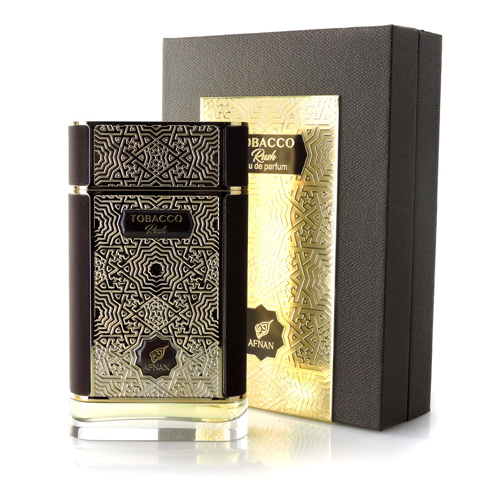 Afnan Tobacco Rush — парфюмерная вода для мужчин и женщин. Аромат яркий, насыщенный, даже слегка вызывающий.
