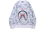 A Bathing Ape Space Camo Shark Crewneck