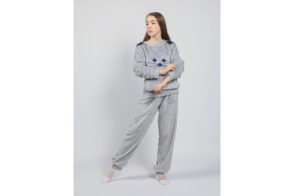 Пижама FunFur Мышка Серый L