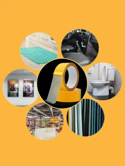 Многоразовая клейкая лента 20 мм 20 м, 1 шт