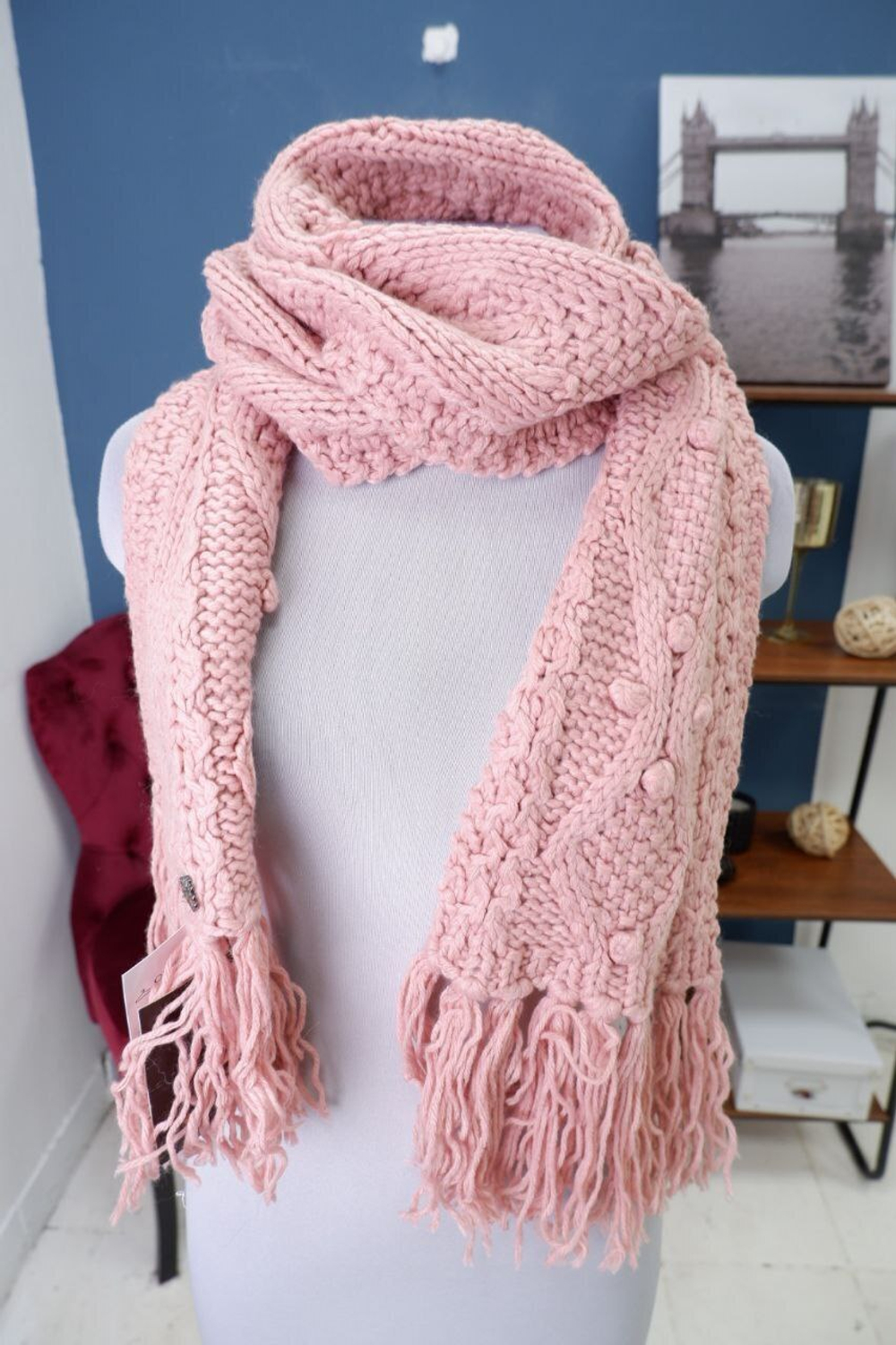 Шарф Fornarina для зимнего образа, новый