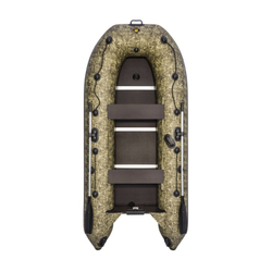Лодка ПВХ Ривьера Компакт 2900 СК Камуфляж Светлый камыш