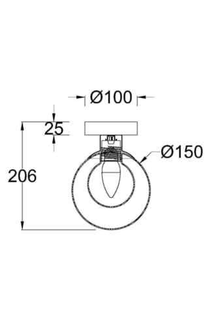 Бра Maytoni Basic form MOD521WL-01G1