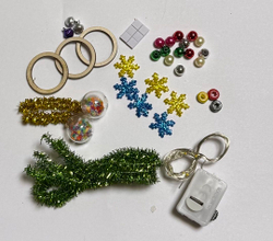 Новогодняя гирлянда своими руками "Новогодний венок"