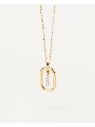 Колье женское Мини-Буква I