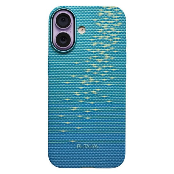Чехол Pitaka Edge Case для iPhone 17, Лазурный | Lucid Blue