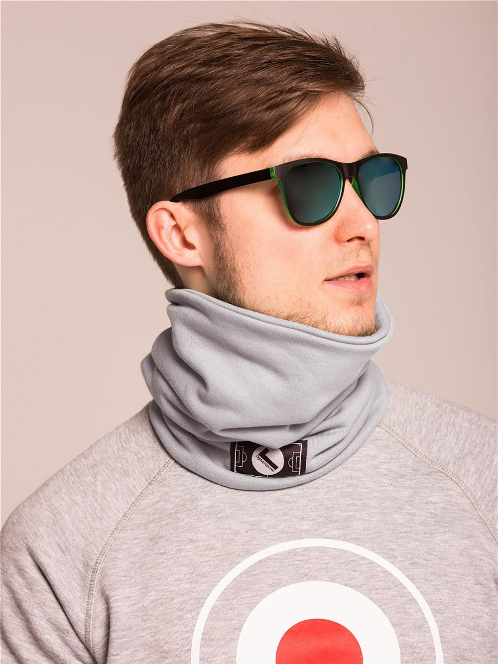 Снуд Город Горький серый