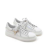 Кожаные кроссовки Patrizia Pepe - белый(PPJ104)