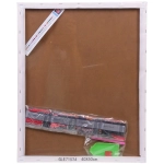 Алмазная мозаика на подрамнике с полным заполнением «МИР ЯРКИХ КРАСОК», лотос, 40*50см