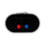 Водонагреватель электрический 100л. GROSSETO Flat-100 (1300+700)W плоский нержавеющая сталь