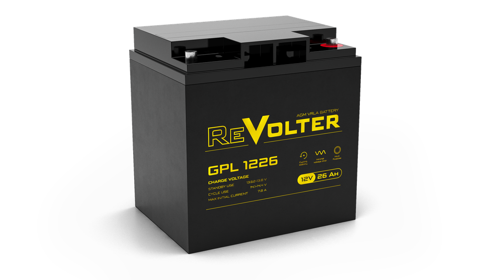 Аккумуляторные батареи ReVolter GPL 1226