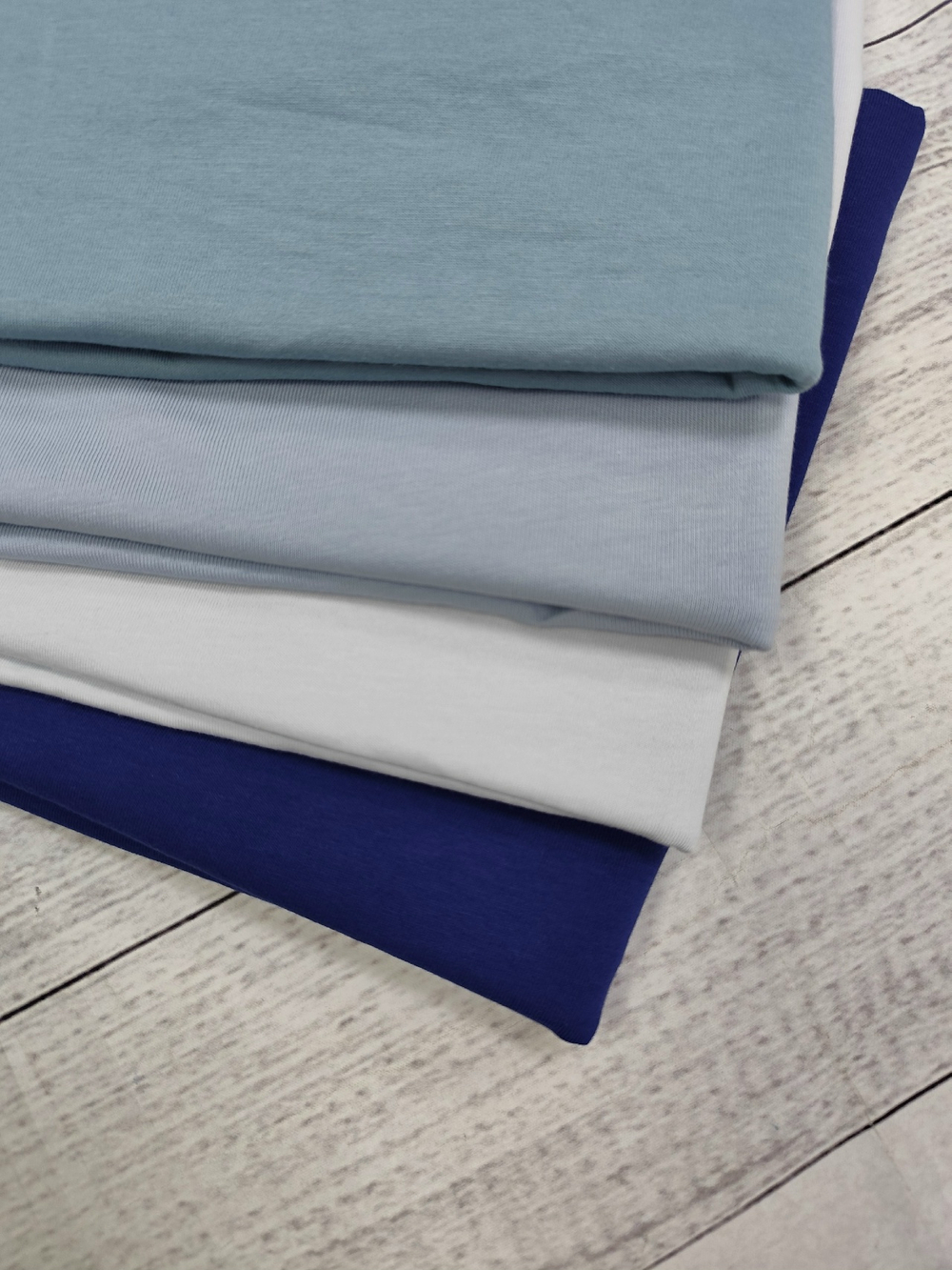 Кулирка с лайкрой Тур / Серо-голубая