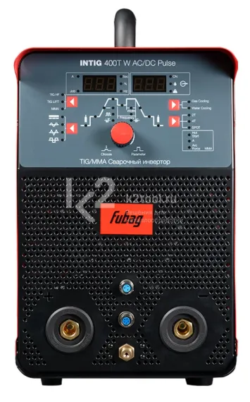Инвертор сварочный Fubag INTIG 400T W AC/DC PULSE + горелка FB TIG 18 5P, 4 м + модуль охлаждения + тележка
