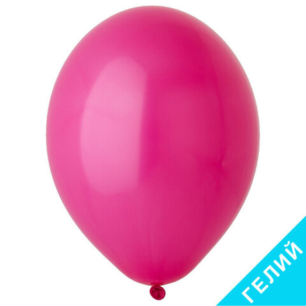 Воздушный шар, цвет 010 - розовый, пастель, с гелием