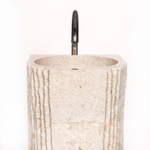 Раковина напольная из мрамора Pedestal MN-63220 40*40*90 137