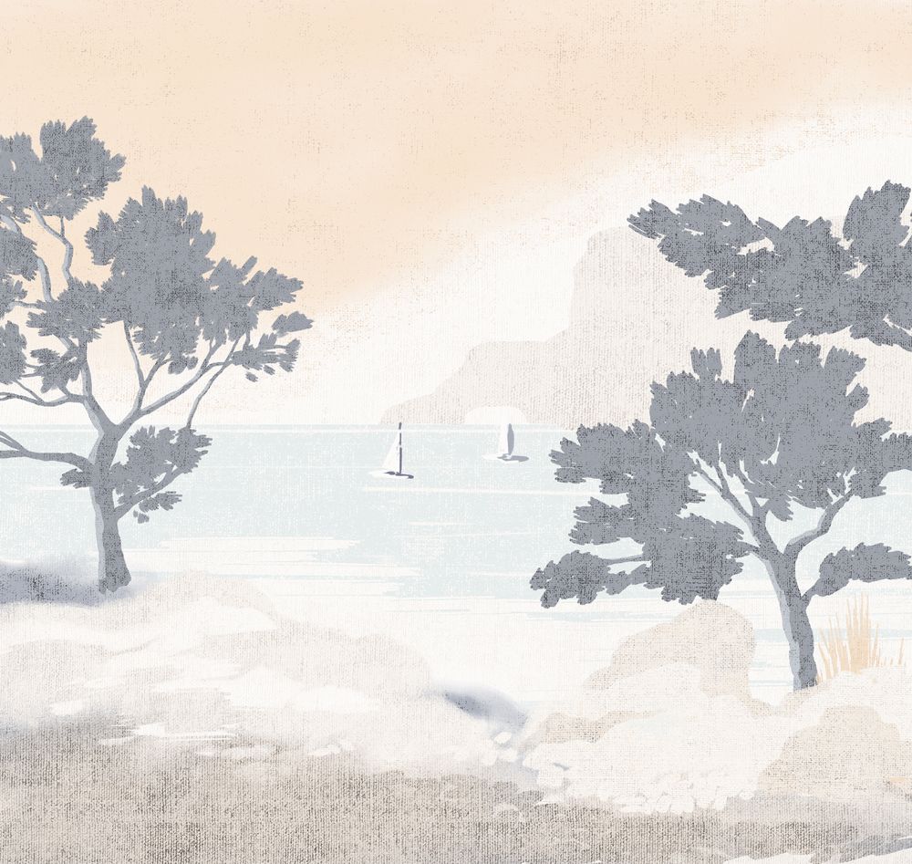 Пейзаж 2 Бухта панно