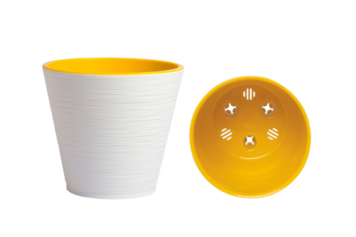 ГОРШОК Д/ЦВЕТОВ КОНУС 2.3Л БЕЛЫЙ