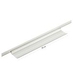 Доска магнитно-маркерная 60*90, OfficeSpace, алюминиевая рамка Slim, с полочкой