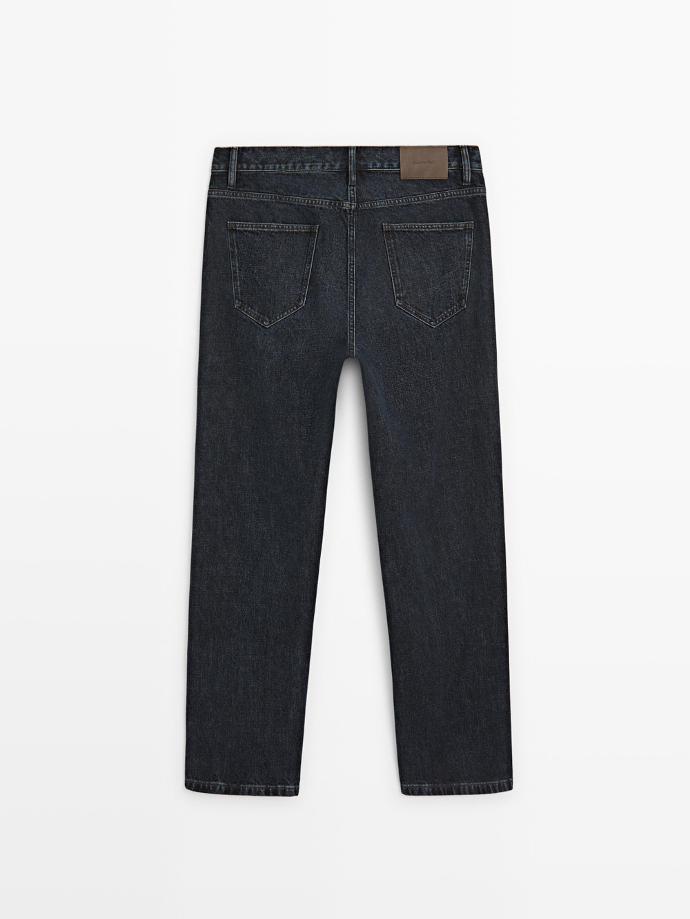 Massimo Dutti Джинсы прямого кроя, синий