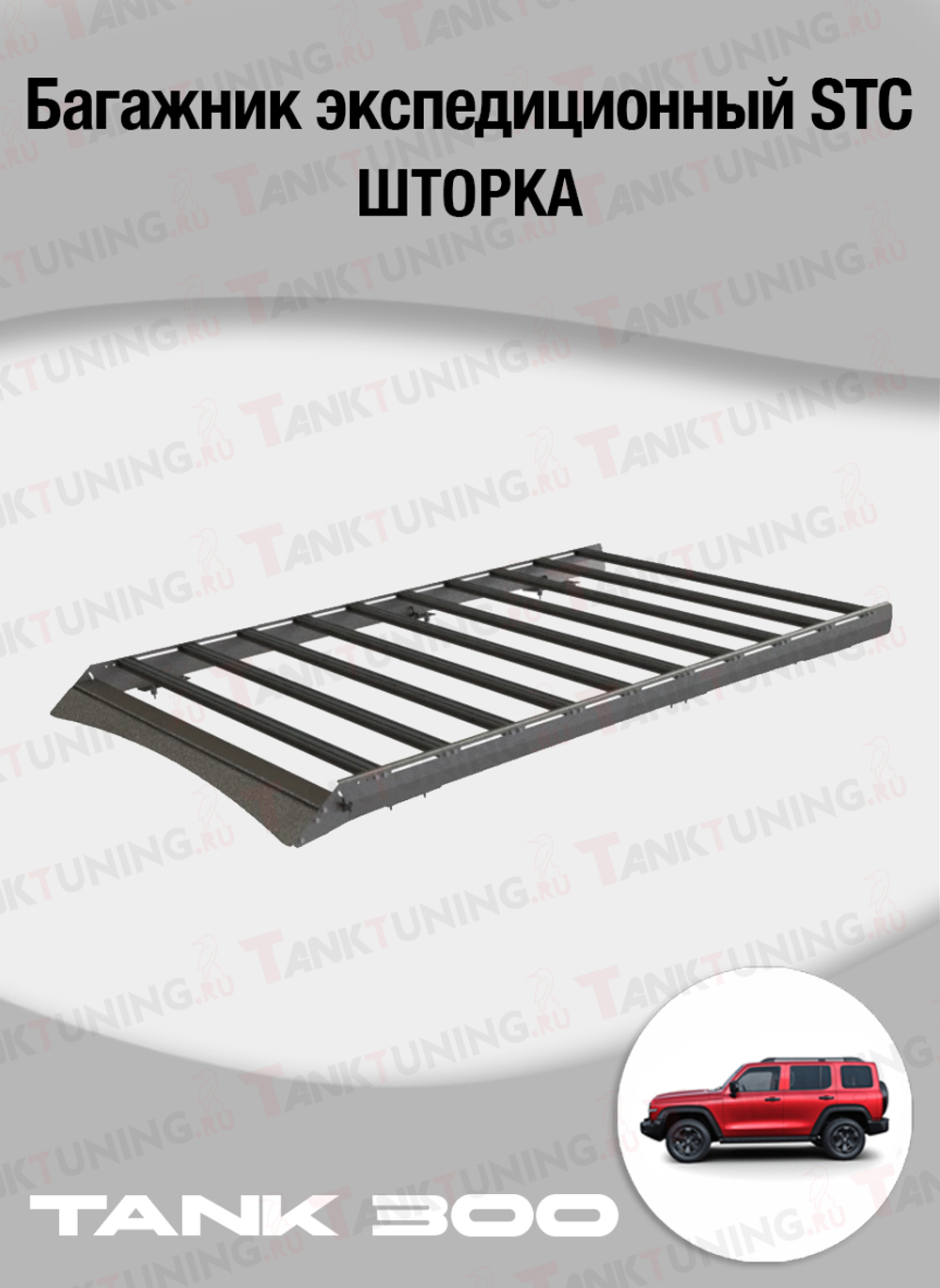 TANK 300 Багажник экспедиционный STC ШТОРКА