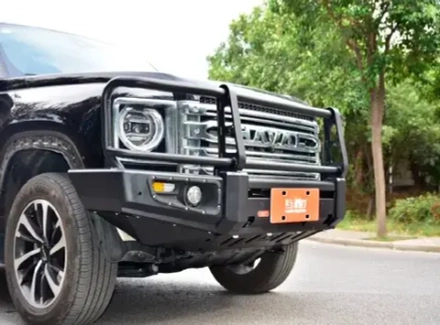 Кенгурятник для Haval H9 2024+ Хавал Хавейл Силовой бампер передняя дуга