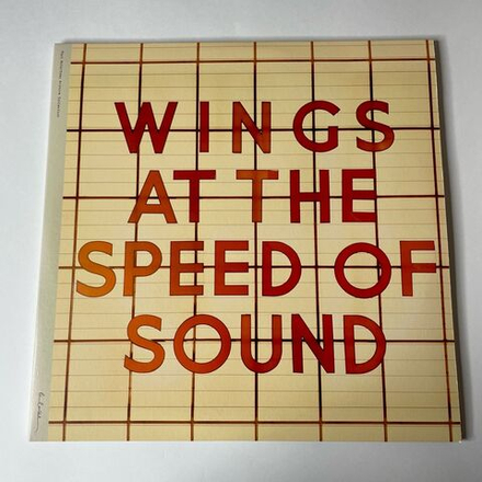 Винтажная виниловая пластинка LP Wings At The Speed Of Sound (EU 2014)