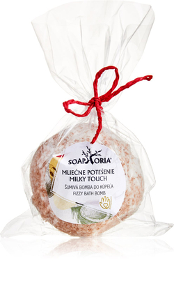 Soaphoria Milky Touch - регенерирующая бомбочка для ванны с укрепляющим эффектом /   85  g  / GTIN 8586017850859