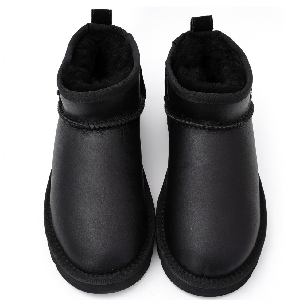 Ugg Classic Ultra Mini Metallic Black