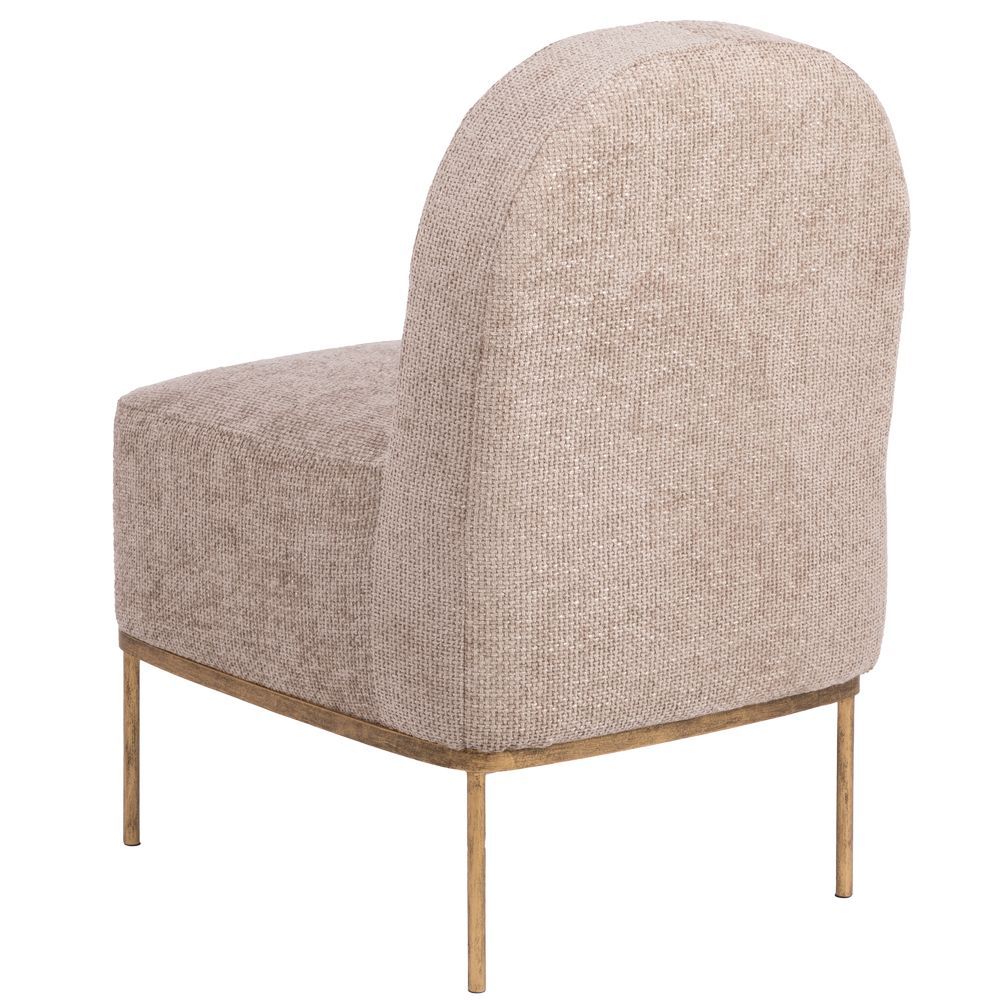 Кресло Monstera Deliciosa (Монстера) Бежевый Амбер