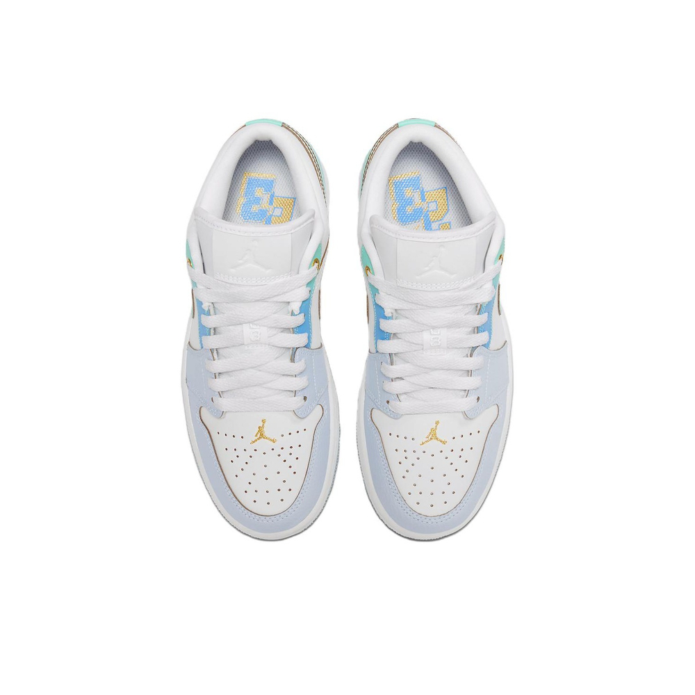 Кроссовки Air Jordan 1 Low Emerald Rise