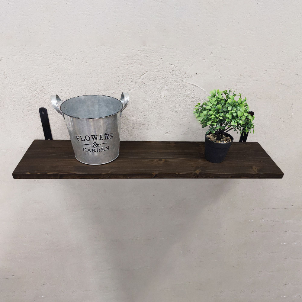 Полка лофт настенная для книг, для ванной, для кухни, в прихожую и гостинную