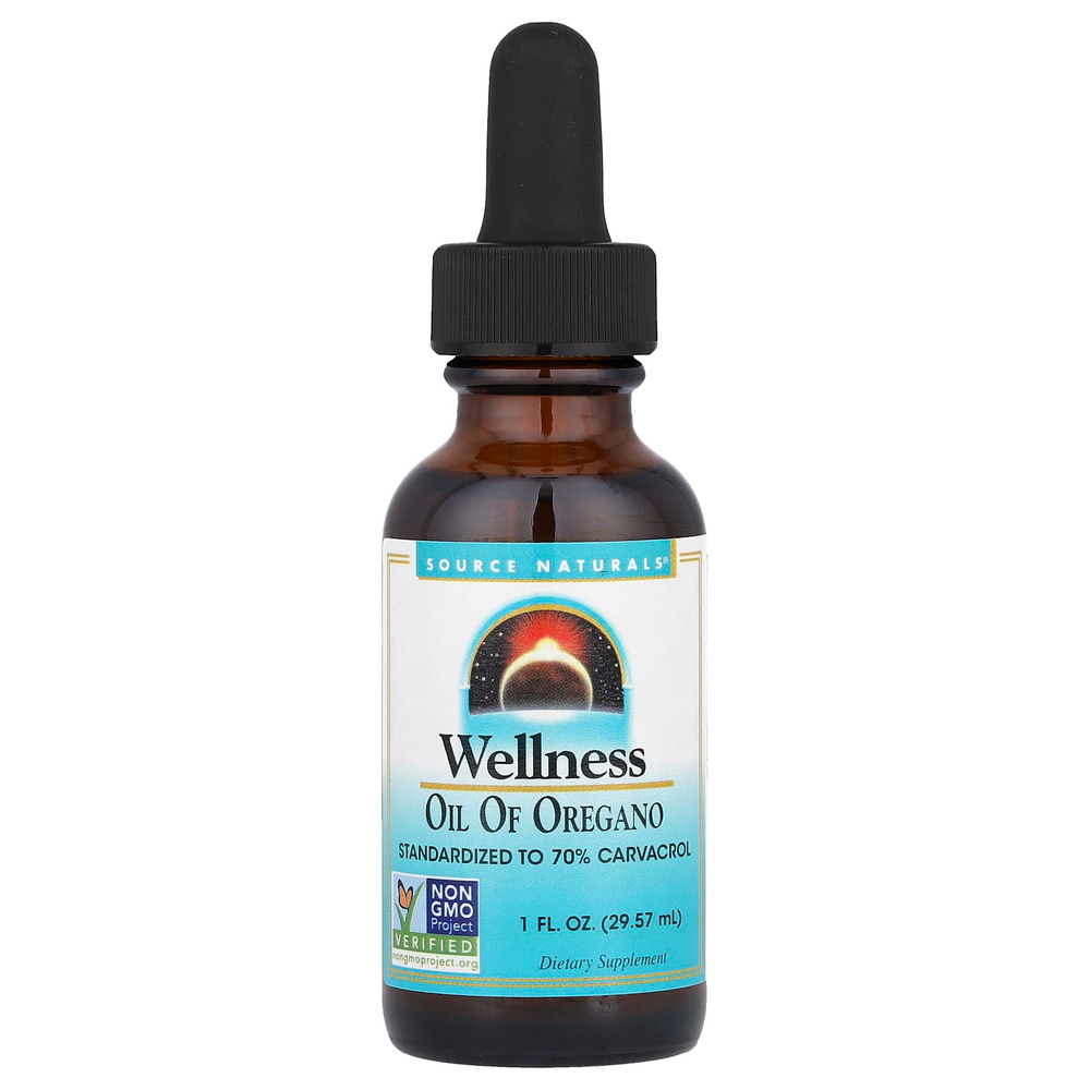 Source Naturals, Масло орегано для здоровья, 1 жидкая унция (29.57 мл)