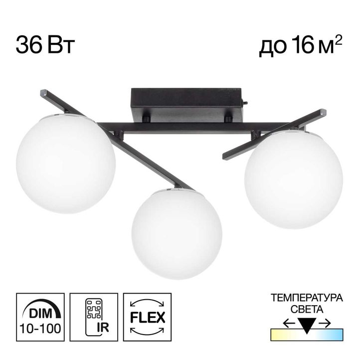 Потолочная светодиодная люстра Citilux Dorsy CL223132