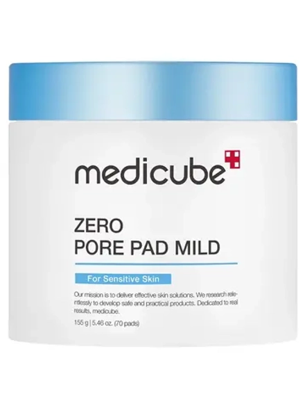 Medicube Отшелушивающие пэды с PHA-кислотой для чувствительной кожи Zero Pore Pad Mild 70 шт