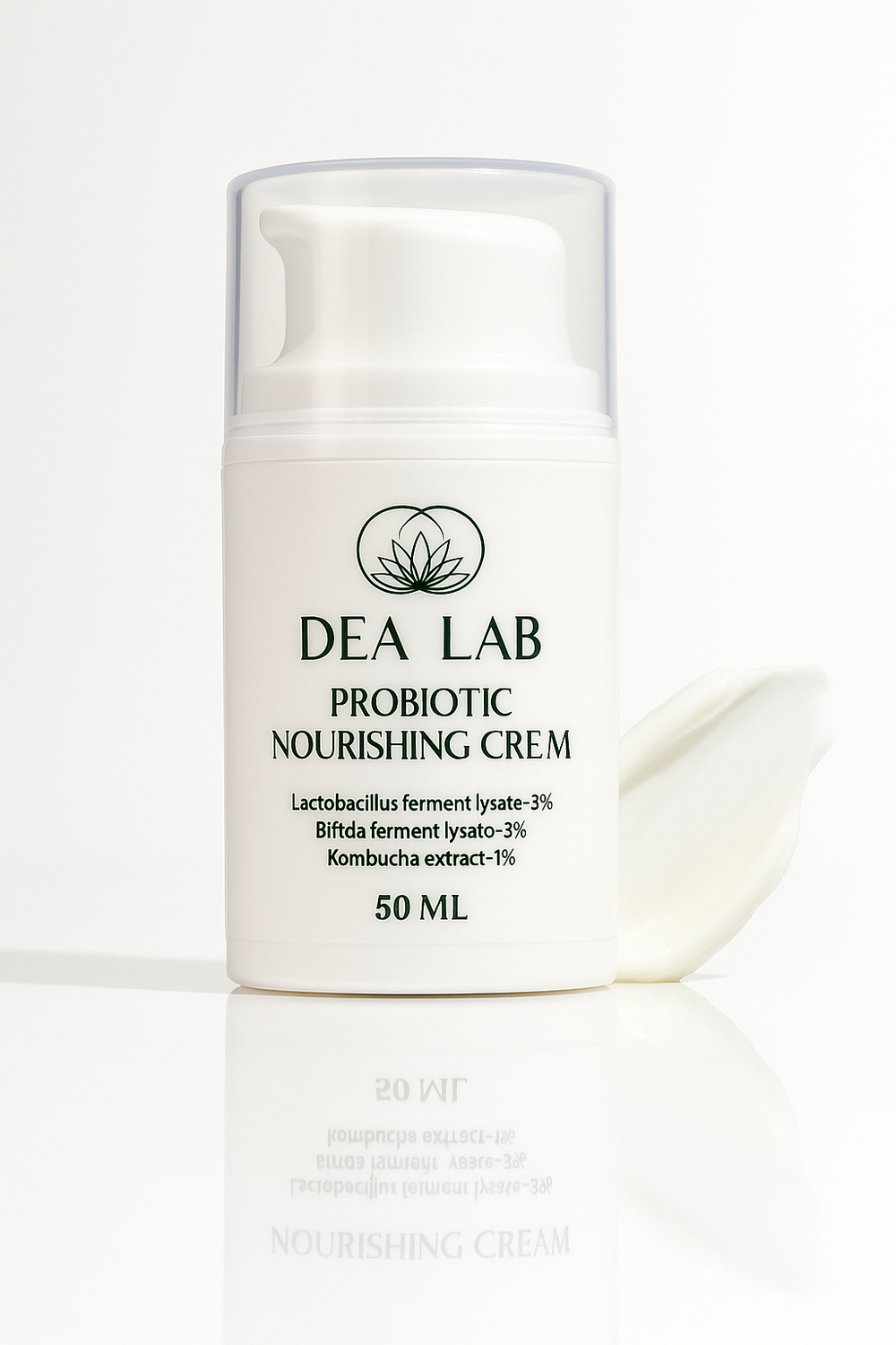 Питательный регенерирующий крем c комбучей и пробиотиками от DEA LAB
