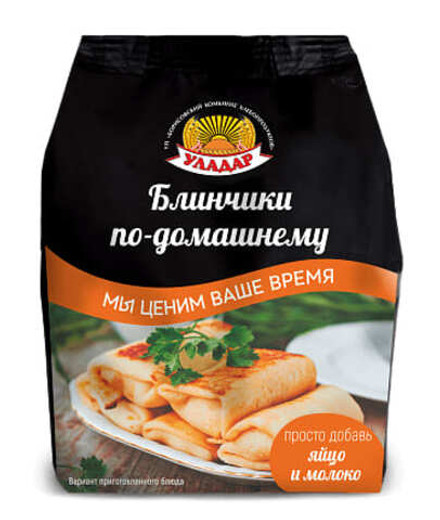 Смесь "Блинчики по-домашнему" 500г. Уладар