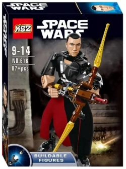 Конструктор Star Wars фигурка Чиррут Имве 87 деталей