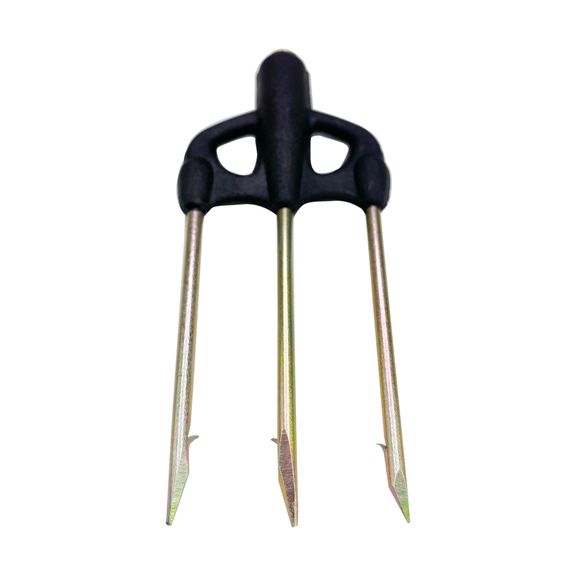 Трезубец Scorpena D3,5 мм хромированный пластиковое основание