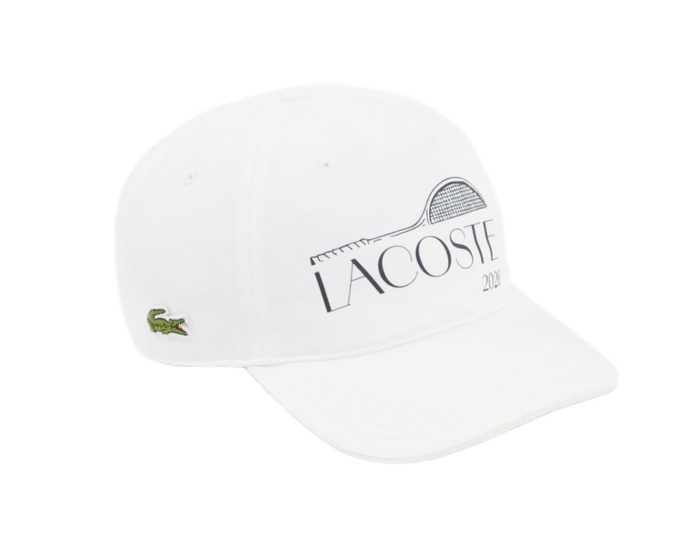 Теннисная кепка Lacoste Miami Open Edition - white